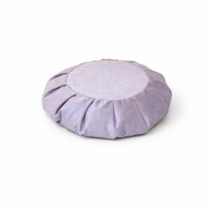 meditācija spilvens gaiši rozā lavanda