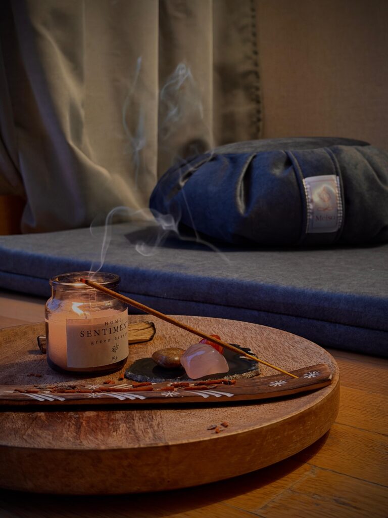 Meditācijas paklājiņš ar putu pildījumu